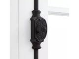 Hamilton Brass Dalston Window Iron Espagnolette Bolt or Cremone Bolt Hardware 6 feet Textured Matt Black Upto 6 feet Windows | Cabinets