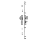 Hamilton Brass Oval Knob Locking Espagnolette Bolt or Cremone Bolt-Upto 8.5'