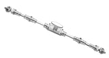 Hamilton Brass Stepney Door Brass Espagnolette Bolt or Cremone Bolt 9 feet Polished Nickel for DoorsUpto 9 feet