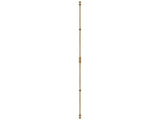 Hamilton Brass Dalston Window Brass Espagnolette Bolt or Cremone Bolt Hardware 6 feet lacquered Antique BrassUp to 6 feet windows | Cabinets
