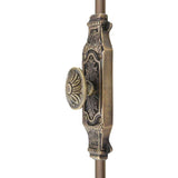 Hamilton Brass Corinthian Door Brass Espagnolette Bolt or Cremone Bolt 9 feet Unlacquered Antique Brass For Doors Upto 9 feet Doors