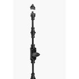 Hamilton Brass Barcheski Door Iron Cremone Bolt or Espagnolette Bolt Black Powder Coated Up to 9 feet Doors