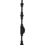 Hamilton Brass Barcheski Window Iron Espagnolette Bolt or Cremone Bolt Hardware 6 feet Black Powder Coated Up to 6 feet