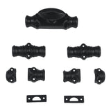 Hamilton Brass Barcheski Window Iron Espagnolette Bolt or Cremone Bolt Hardware 6 feet Black Powder Coated Up to 6 feet