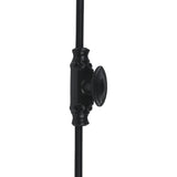 Hamilton Brass Barcheski Window Iron Espagnolette Bolt or Cremone Bolt Hardware 6 feet Black Powder Coated Up to 6 feet