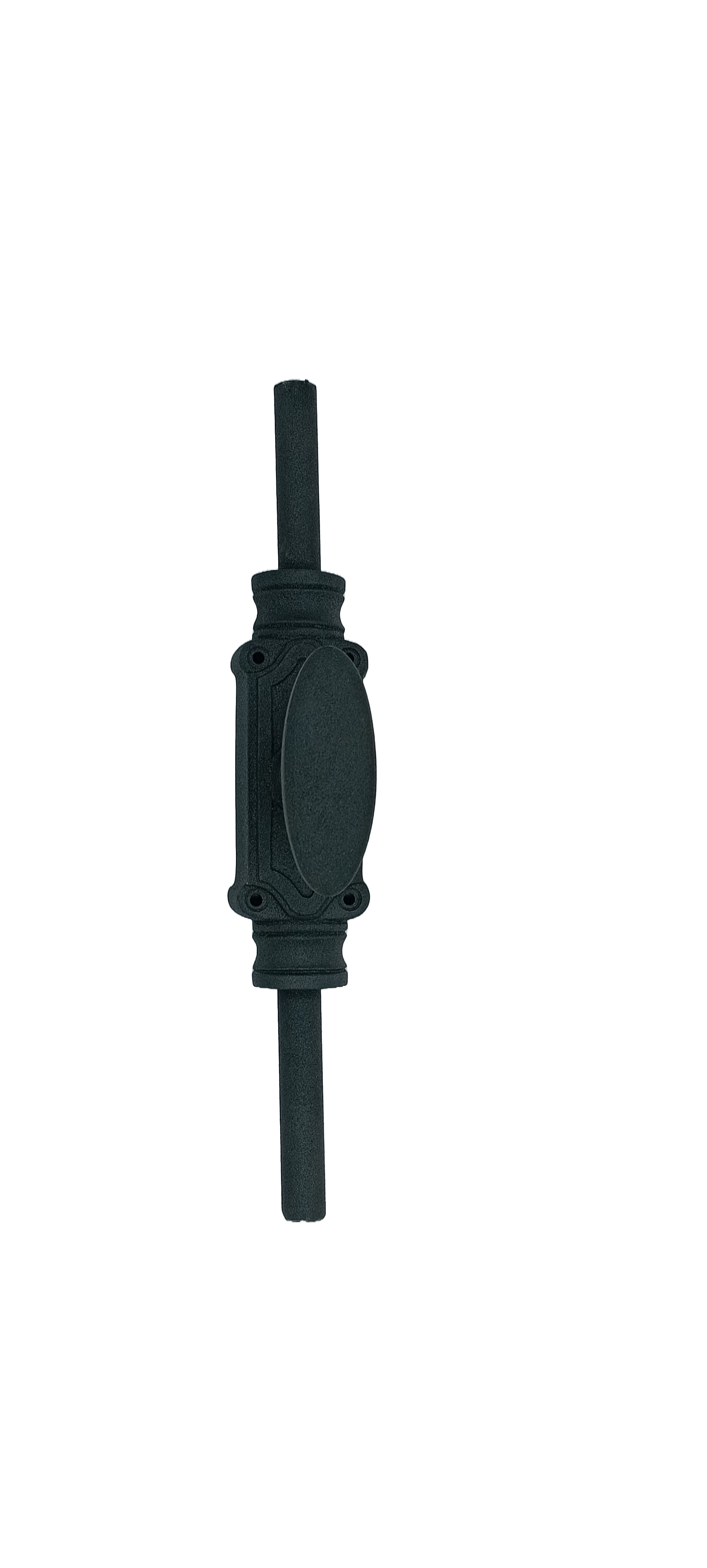 Hamilton Brass Stepney Door Iron Espagnolette Bolt or Cremone Bolt 9 feet Textured Matt Black Finish Up to 9 feet Doors