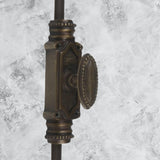 Hamilton Brass Beaded Door Brass Espagnolelte Bolt or Cremone Bolt Unlacquered Antique Brass Upto 9 feet Doors