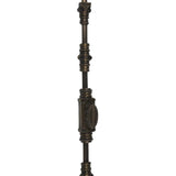 Hamilton Brass Beaded Door Brass Espagnolelte Bolt or Cremone Bolt Unlacquered Antique Brass Upto 9 feet Doors