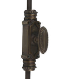 Hamilton Brass Beaded Door Brass Espagnolelte Bolt or Cremone Bolt Unlacquered Antique Brass Upto 9 feet Doors