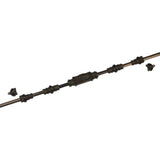 Hamilton Brass Beaded Door Brass Espagnolelte Bolt or Cremone Bolt Unlacquered Antique Brass Upto 9 feet Doors