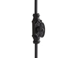 Hamilton Brass Dalston Cabinet Iron Cremone/Espagnolette Bolt Hardware 2 feet Textured Matt Black Up to 2 feet Cabinets
