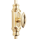 Hamilton Brass Barcheski Door Brass Espagnolette Bolt or Cremone Bolt Polished Brass Lacquered Upto 9 feet Doors