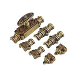 Hamilton Brass Dalston Door Brass Cremone Bolt or Espagnolette Bolt9 feet Antique Satin Brass Lacquered Upto 9' Doors