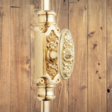 Hamilton Brass Dalston Door Brass Espagnolette Bolt or Cremone Bolt 9 feet Polished Brass Lacquered Up to 9 feet Doors