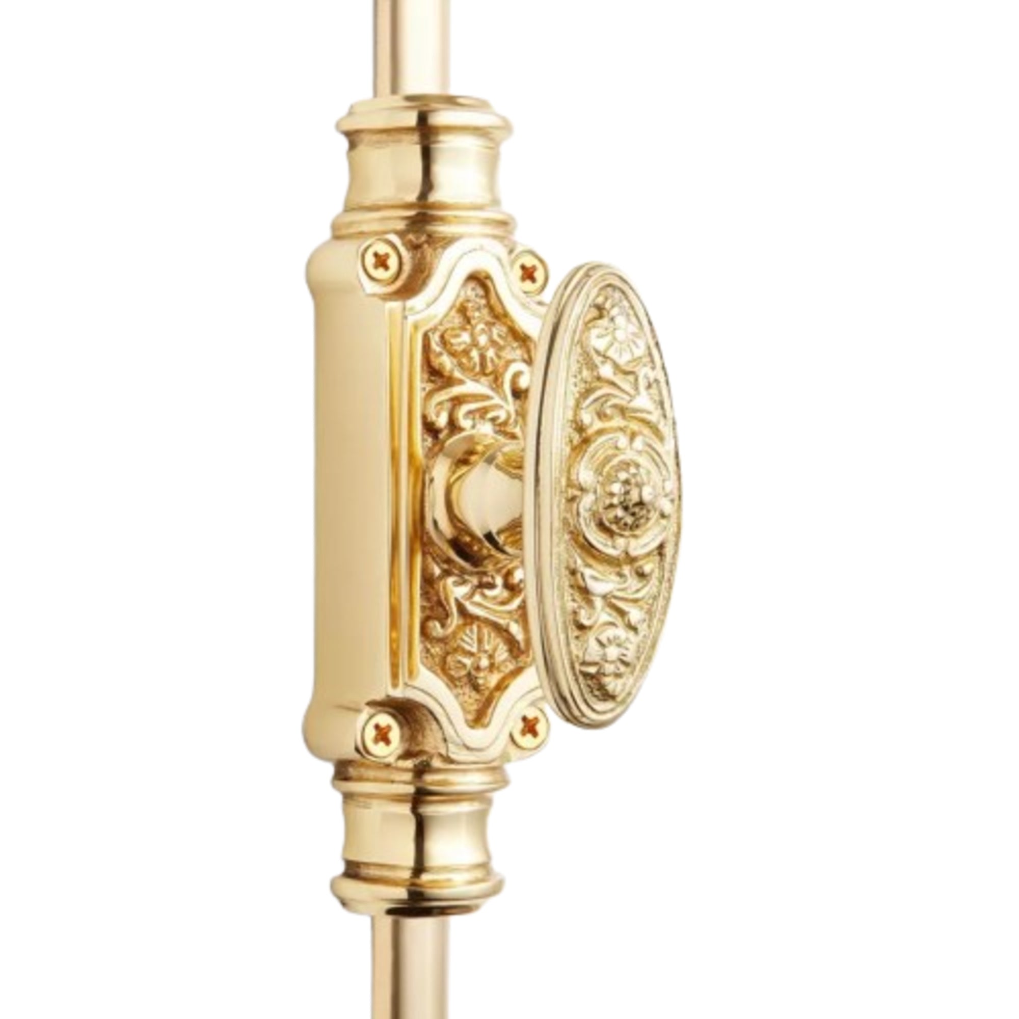 Hamilton Brass Dalston Door Brass Espagnolette Bolt or Cremone Bolt 9 feet Polished Brass Lacquered Up to 9 feet Doors