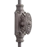 Hamilton Brass Dalston Door Iron Espagnolette Bolt or Cremone Bolt 9 feet Antique Iron Up to 9' Doors