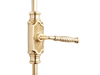 Signature Ironmongery Havering Door Brass Cremone Bolt Unlacquered Brass Polished up to 9 Feet Doors - Signature Ironmongery