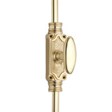 Signature Ironmongery Stepney Door Brass Cremone Bolt 9 feet Polished Brass Unlacquered Upto 9 feet Doors - Signature Ironmongery