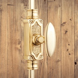 Signature Ironmongery Stepney Door Brass Cremone Bolt 9 feet Polished Brass Unlacquered Upto 9 feet Doors - Signature Ironmongery