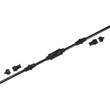 Signature Ironmongery Stepney Door Iron Cremone Bolt 9 feet Black Powder Coated Upto 9 feet Doors - Signature Ironmongery