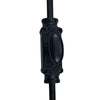 Hamilton Brass Stepney Window Iron Espagnolette Bolt or Cremone Bolt Hardware 6 feet Black Powder Coated Up to 6 feet